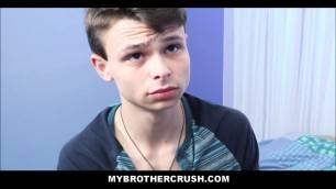Cute Young Twink Stepbrother Sex With Older Stepbrother POV