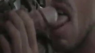 Suck a Straight man swallow his cum