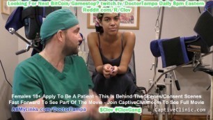 $CLOV Big Tit Journalist Maya Farrell Committed For Hysteria Treatments By Doctor Tampa @CaptiveClinic.com