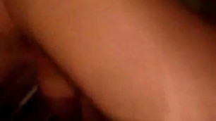 Closeup of a wife receiving 4 creampies