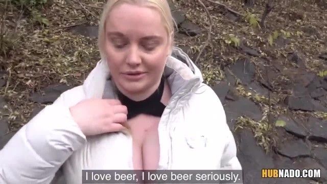 Full-bosomed blonde Jordan Pryce is tit fucked before having sex