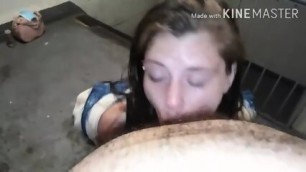 White Trash Whore Got A Awesome Throat