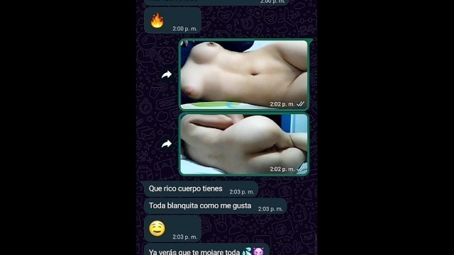 Conversación De WhatsApp ????le Pago La Renta Dándole Mi Virginidad, me Hace Gemir Mucho ????????