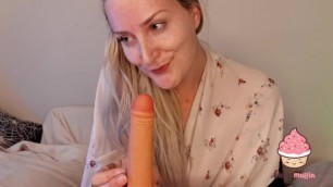 Sex Meditation JOI ASMR Blowjob in English Close your Eyes and Relax Listen to my German Accent